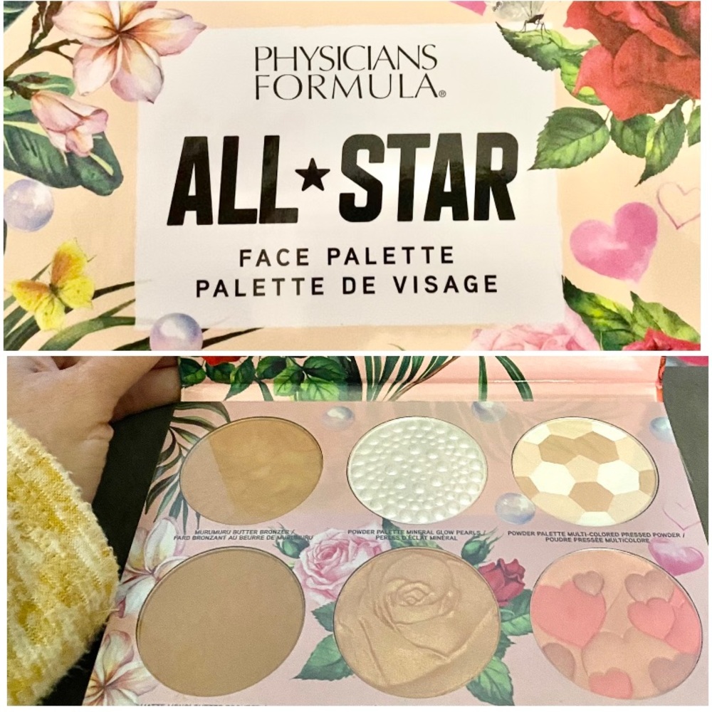 PHYSICIAN’s FORMULA FACE PALETTE ALL STAR BRONZER MINERAL POWDER BLUSH SET NWT